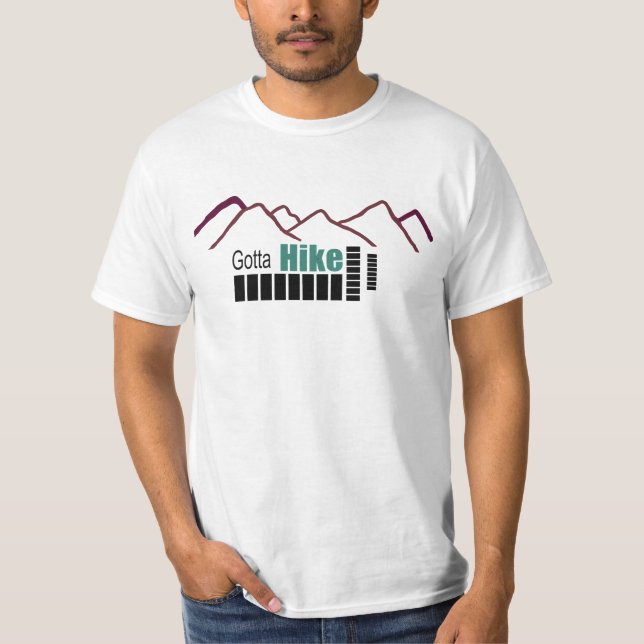 T-shirt Gotta Hike Montagnes (Devant)