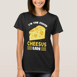 T-shirt Gouda Cheesus Lady Cheese Gouda 2