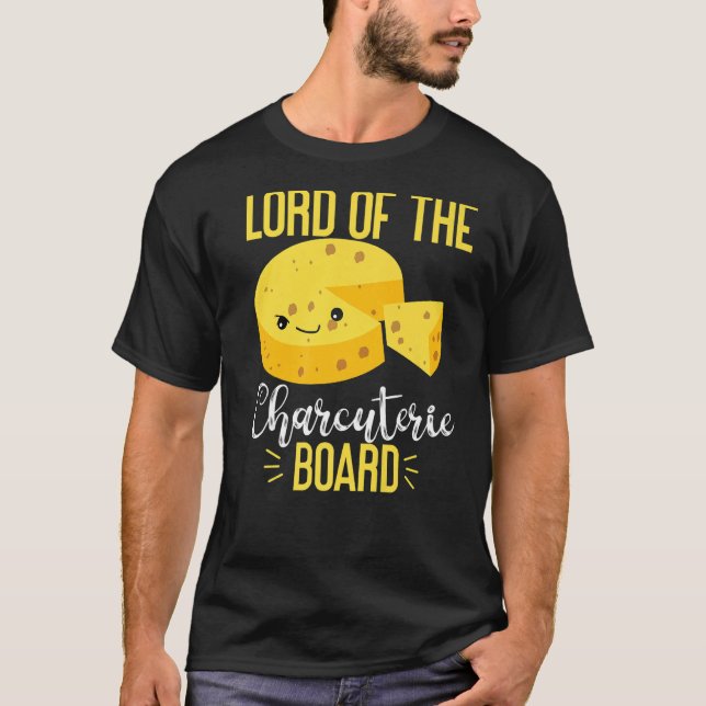 T-shirt Gouda Fromage Lord De La Charcuterie Board (Devant)