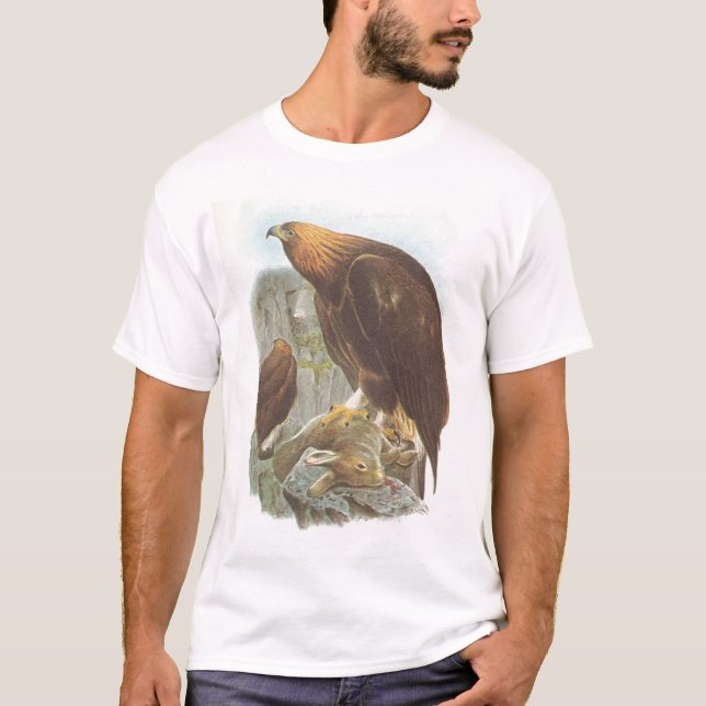 T-shirt Gould - chrysaetos d'Eagle d'or - d'Aquila (Devant)
