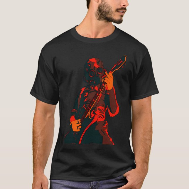 T-shirt Goule Rouge/Orange (Devant)