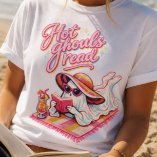 T-shirt Goules Chaudes Lisent Amoureux du Livre de Summerw