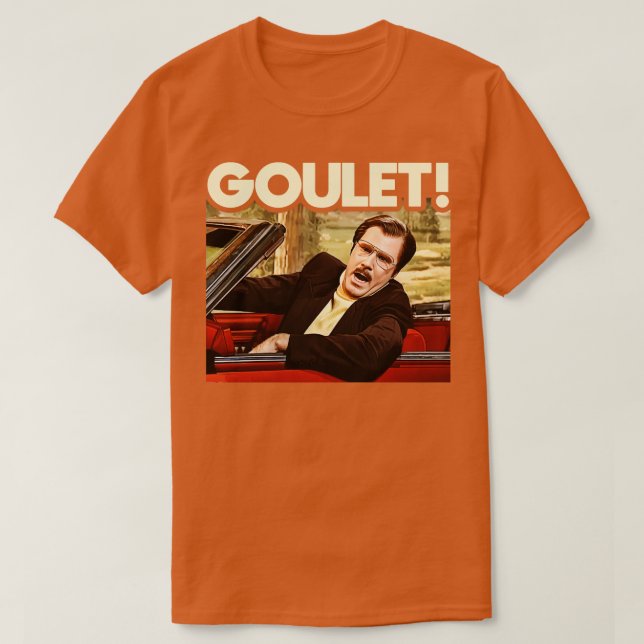 T-shirt GOULET Robert Goulet Will Ferrell SNL (Design devant)