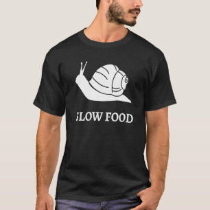 T-shirt Gourmandise Romaine De La Nourriture Lente Dit Fra