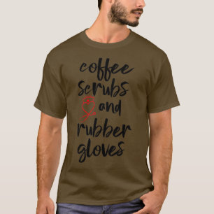 T-shirt Gousses De Café Et Gants En Caoutchouc 3