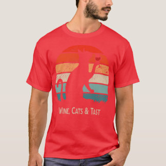T-shirt Goût de chats
