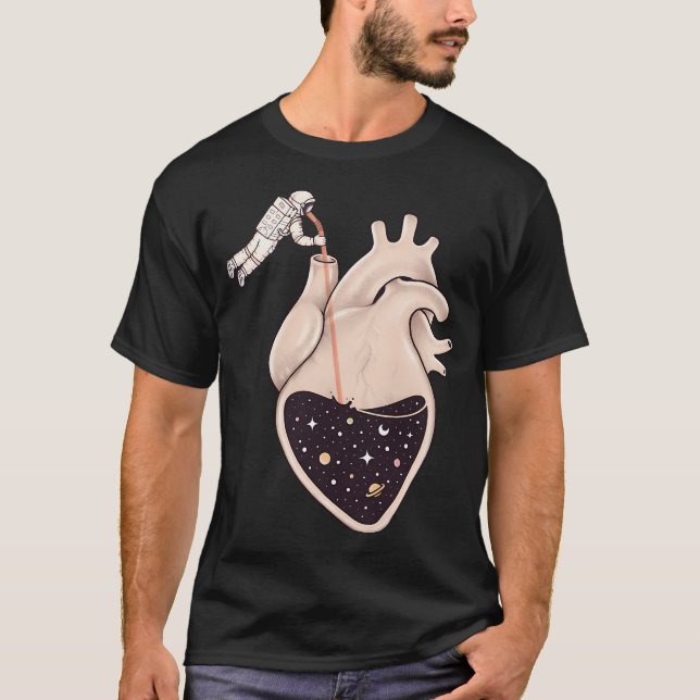 T-shirt Goût de l'espace intérieur (Devant)