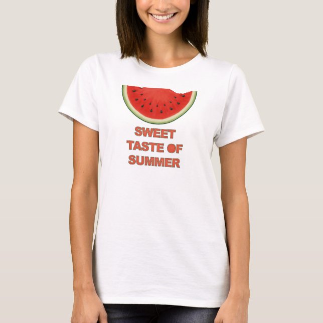 T-shirt Goût de l'été (Devant)