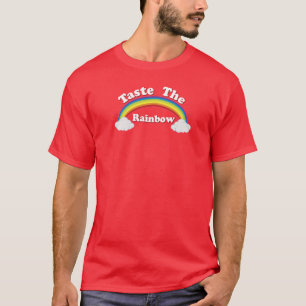 T-shirt Goûtez l'arc-en-ciel