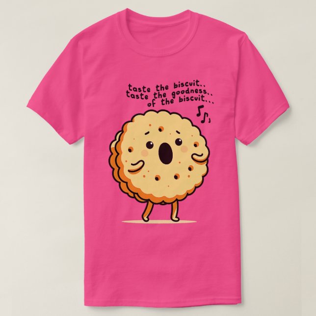 T-shirt Goûtez Le Biscuit (Design devant)