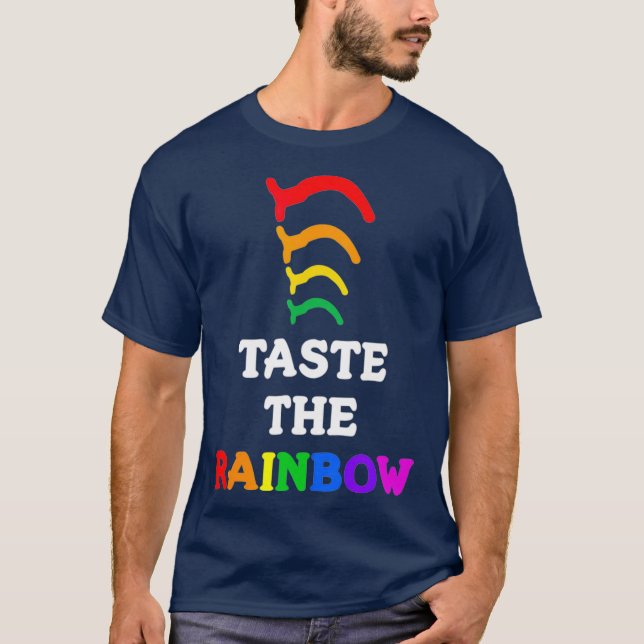 T-shirt Goûtez le Rainbow Funny pour Médicale (Devant)