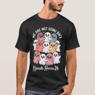 T-shirt Gouts Colorés Nous Ne Retournons Pas Féministe Pou