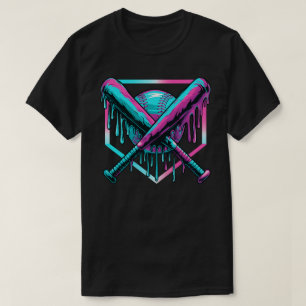 T-shirt Goutte de baseball pour garçons Crème glacée goutt