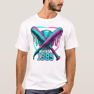 T-shirt Goutte de baseball pour garçons Crème glacée goutt
