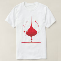 T-shirt Goutte de Sang