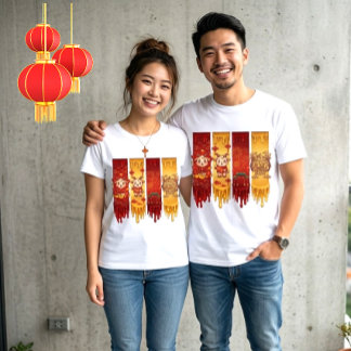 T-shirt Goutte d'énergie liquide Nouvel An chinois 2027