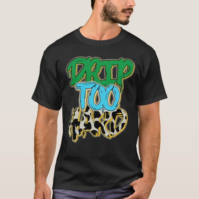 T-shirt Goutte Trop Fort Chunky Dunky (Devant)
