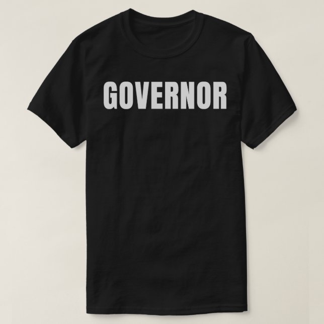 T-shirt Gouverneur Funny Titre de l'emploi Profession Cade (Design devant)
