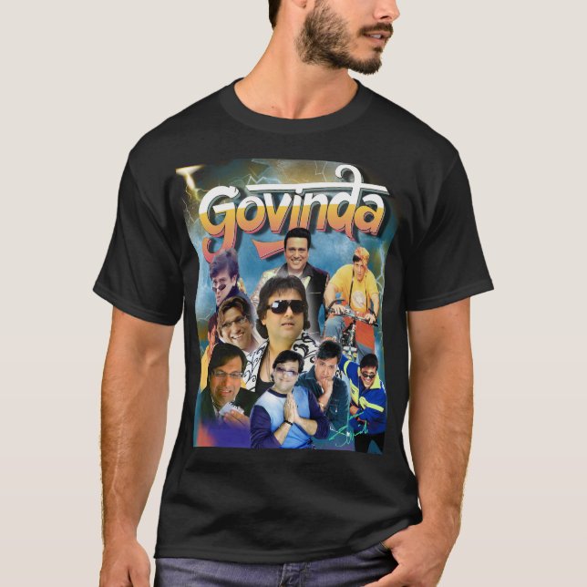 T-shirt Govinda Bollywood (Devant)