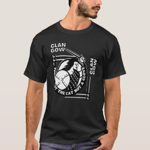 T-shirt Gow Clan Gaelic Motto Swordsman
