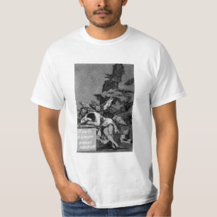 T-shirt Goya le sommeil de la raison produit des monstres
