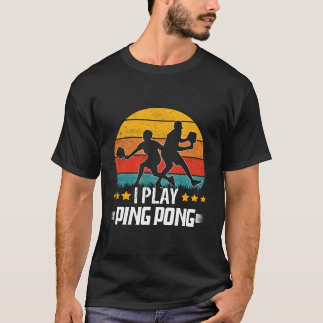 T-shirt Gpong Player G Pong Dad Mom (Devant)