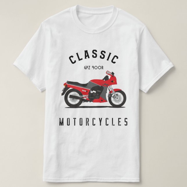 T-shirt GPZ 900R Ninja ZX900A (Design devant)