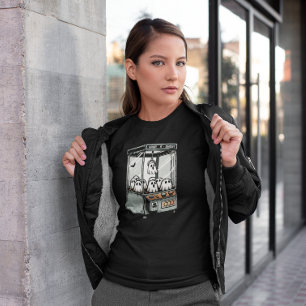 T-shirt Grabulaire éffrayant de machine à griffer