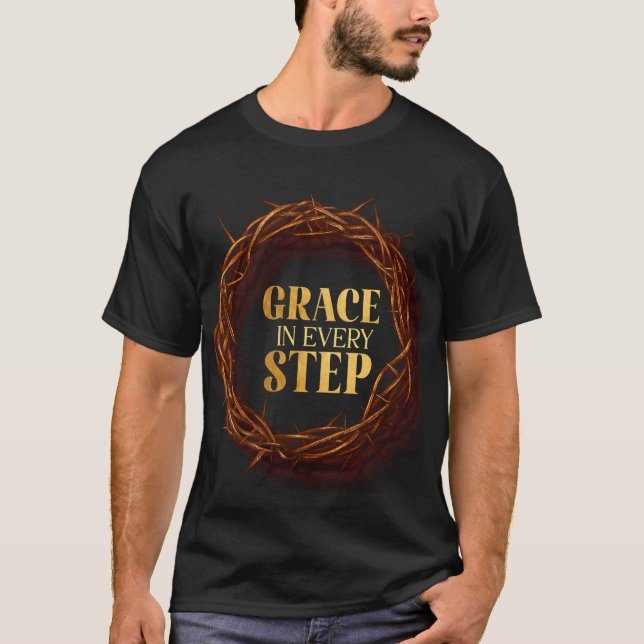 T-shirt Grâce à chaque pas (Devant)