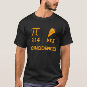 T-SHIRT GRÂCE AUX MENS MATHÉMATIQUES DE MATHÉMATIQUES PIE