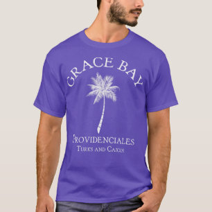 T-shirt Grace Bay Providenciales Turks and Caicos Vintage