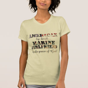 T-shirt Grâce de Dieu marine d'amie