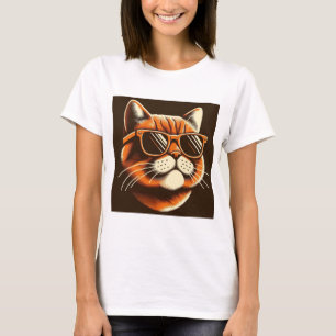 T-shirt Grace de félin dynamique