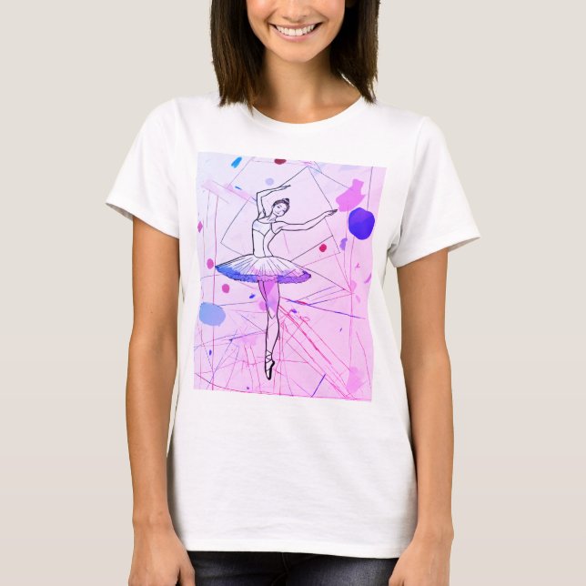 T-shirt "Grace in Motion : Esprit flamenco" (Devant)