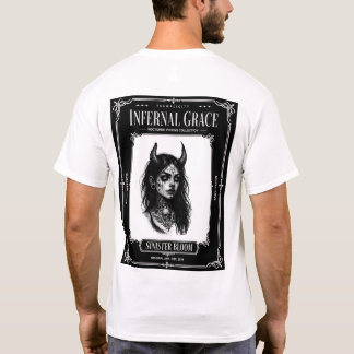 T-shirt Grâce infernale Fleur sinistre