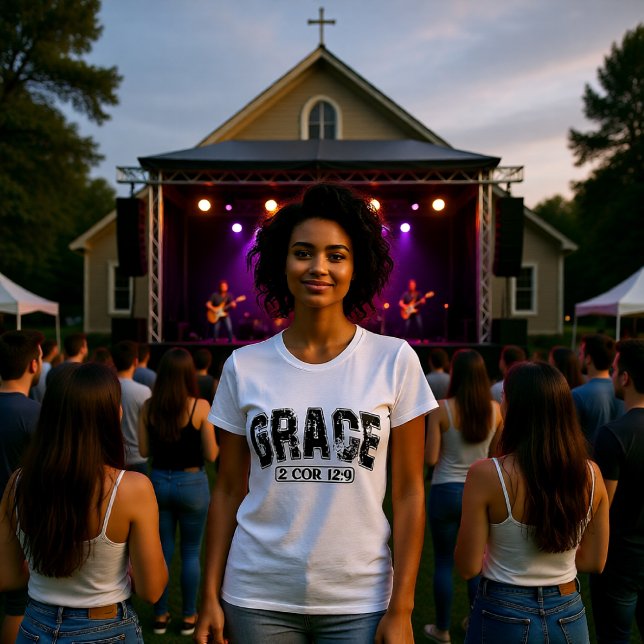 T-shirt Grace Is Sufficient 2 Corinthians 12:9 Tee (Créateur téléchargé)