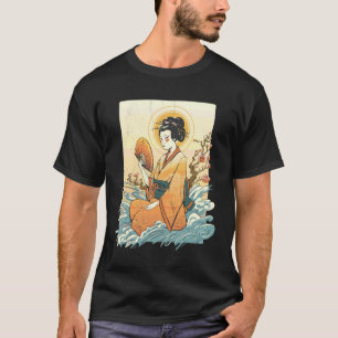 T-shirt Grâce, Mystère et Flux de la Tradition. Geisha.