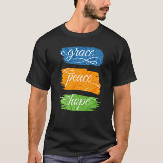 T-shirt Grace Peace Hope