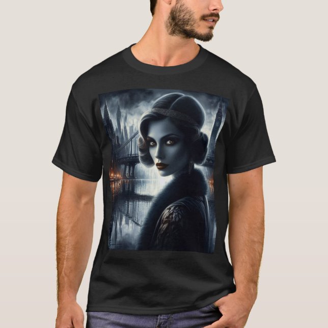 T-shirt Grace sur la lune (Devant)