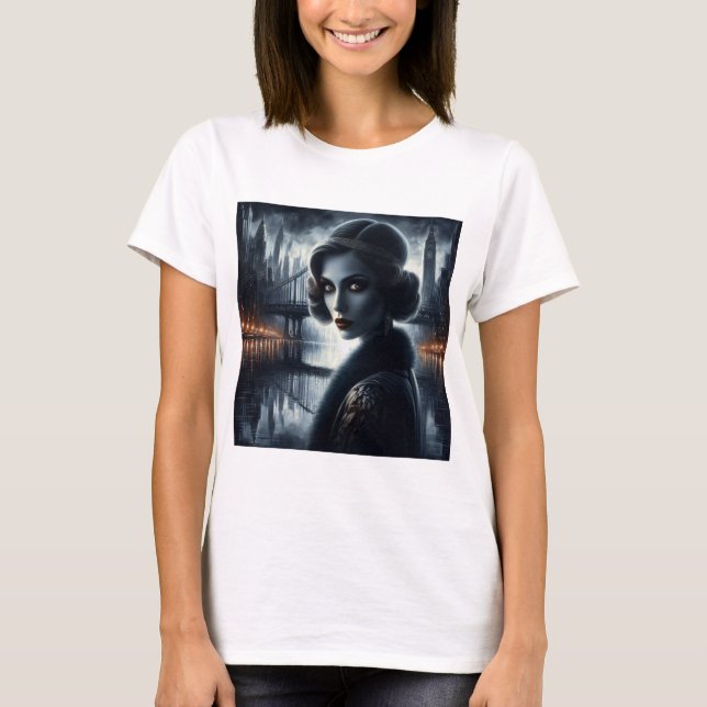 T-shirt Grace sur la lune (Devant)