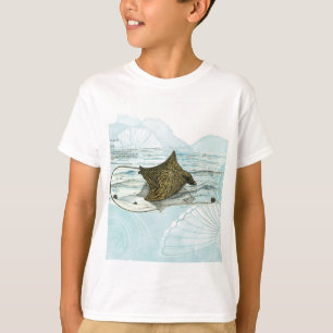 T-shirt Graceful Underwater Peint à la main Ornate Eagle R