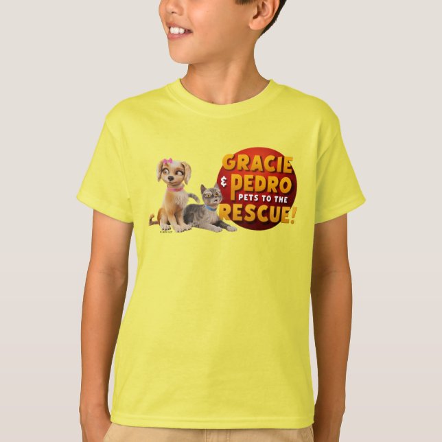 T-shirt Gracie & Pedro Dynamic Duo (Devant)