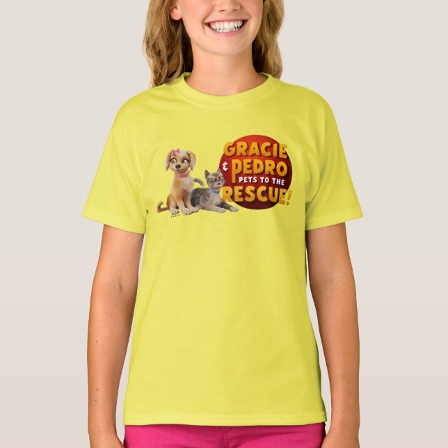 T-shirt Gracie & Pedro Dynamic Duo (Devant)