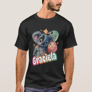 T-shirt Graciela - Adorable Nom De Fille Avec Jolie Koala
