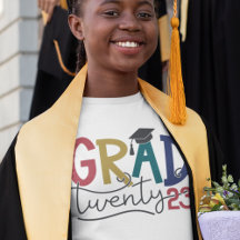 Grad 2024 audacieuse graduation colorée