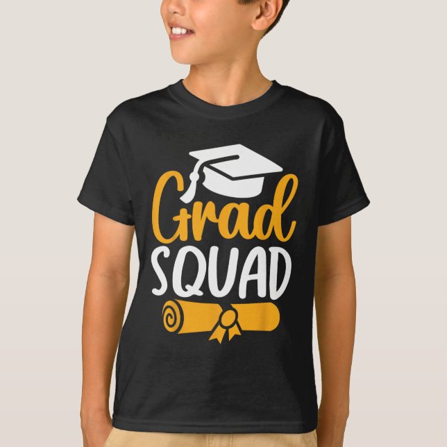 T-shirt Grad Squad Cl De 2025 Graduation 1 (Devant)