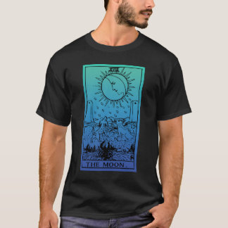 T-shirt Gradient de la carte Tarot Lune