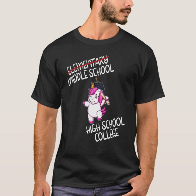 T-shirt Graduat de primaire élémentaire de l'école Funny G (Devant)