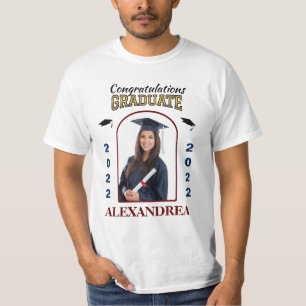 T-shirt Graduate Photo Graduation Félicitations sur mesure