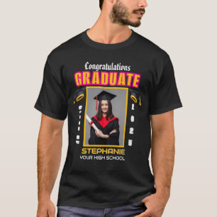 T-shirt Graduate Photo Graduation Félicitations sur mesure